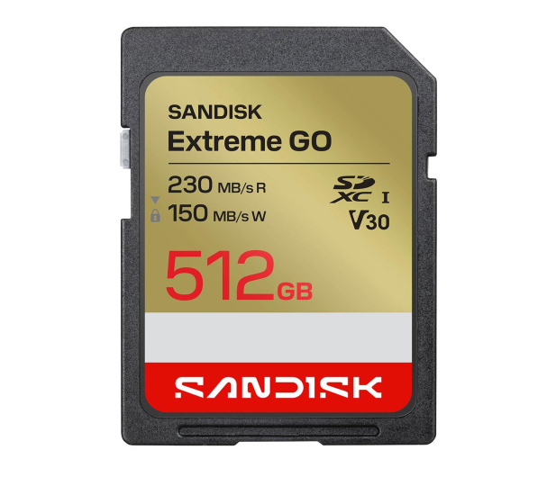 Sandisk 512GB SDXC Extreme Go UHS-I 230/150 MB/s - 1549231 - zdjęcie